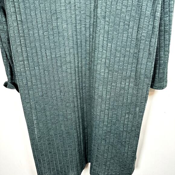 KNOX ROSE forest green‎ open cardigan Womans medium forestcore, goblincore - Picture 6 of 13